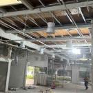 Image of construction inside a building.